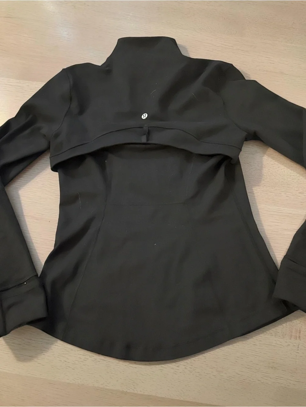 Lululemon Athletica Black Define Jacket Full Zip Slim Fit Size 8